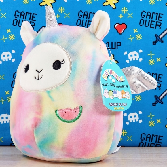 Squishmallow Lucy-May the Llama-Pegacorn 8" UltraSoft Fantasy Pal Toy Plush NWT - Picture 6 of 12